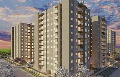 Imagem: O apartamento possui 1 Dormitório, 1 Banheiro, 1 Vaga na garagem