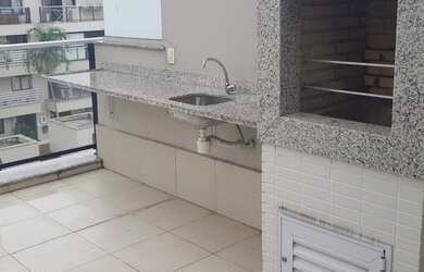 Imagem: O apartamento na cobertura possui 4 Dormitórios, 4 Banheiros