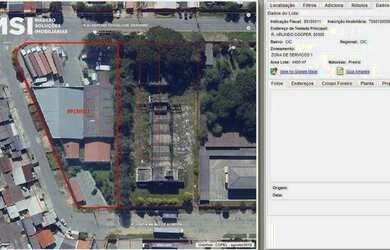 Imagem: O terreno possui 4.400m² de Área e está localizado em Cidade