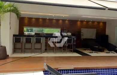 Imagem: A casa em condomínio possui 5 Dormitórios, 5 Banheiros, 5