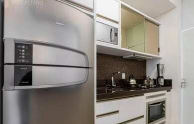 Imagem 6: Apartamento no bairro Boa Vista em Blumenau. A arquitetura é contemporânea e a localização