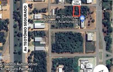 Imagem: O terreno possui 700m² de Área e está localizado em Plano