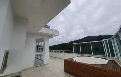 Imagem: O apartamento na cobertura possui 3 Dormitórios, 3 Banheiros