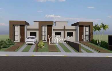 Imagem: A casa possui 2 Dormitórios, 1 Banheiro, 1 Vaga na garagem