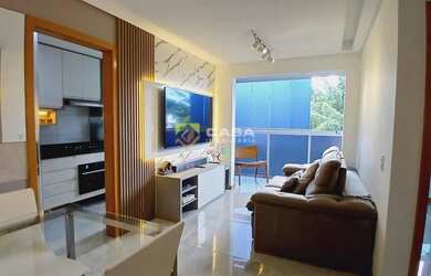 Imagem: O apartamento possui 2 Dormitórios, 2 Banheiros, 1 Vaga na