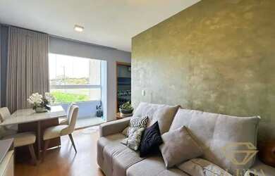 Imagem: O apartamento possui 2 Dormitórios, 1 Banheiro e 1 Vaga na