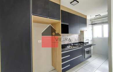 Imagem: O apartamento possui 1 Dormitório, 1 Banheiro e 37m² de Área