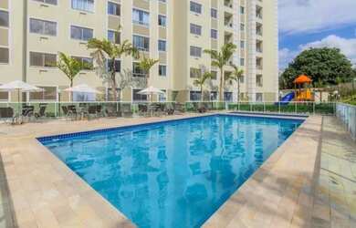 Imagem: O apartamento possui 2 Dormitórios, 1 Banheiro, 1 Vaga na garagem