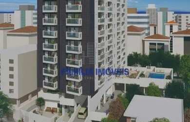 Imagem: O apartamento possui 1 Dormitório, 2 Banheiros, 1 Vaga na garagem