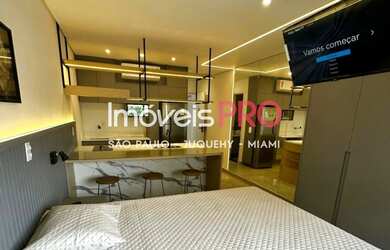 Imagem: O apartamento possui 1 Dormitório, 1 Banheiro e 32m² de Área