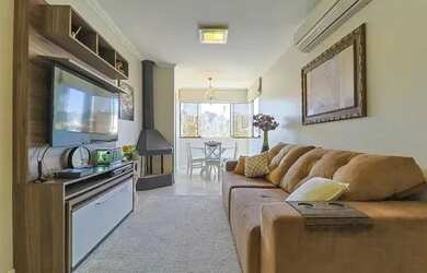 Imagem: O apartamento na cobertura possui 3 Dormitórios, 4 Banheiros