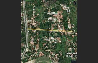 Imagem: O terreno possui 4.092m² de Área e está localizado em Eusébio