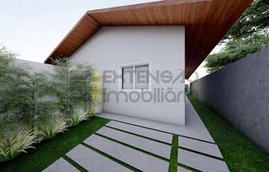 Imagem: A casa possui 2 Dormitórios, 2 Banheiros, 1 Vaga na garagem