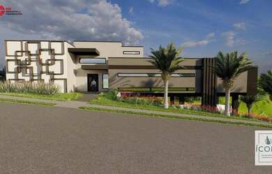 Imagem: A casa em condomínio à venda possui 3 Dormitórios, 5 Banheiros