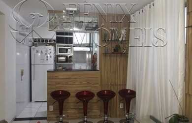 Imagem: O apartamento possui 2 Dormitórios, 1 Banheiro, 2 Vagas na