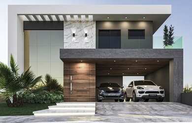 Imagem: A casa em condomínio possui 3 Dormitórios, 3 Banheiros, 4