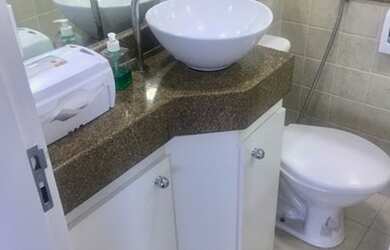 Imagem 9: Excelente Sala 155m2 Toda em Vão Livre com vista para Baia