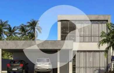 Imagem: A casa possui 3 Dormitórios, 4 Banheiros, 2 Vagas na garagem