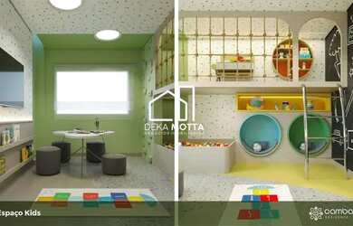 Imagem: O apartamento possui 2 Dormitórios, 1 Banheiro, 2 Vagas na