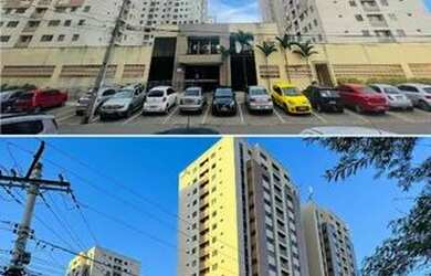 Imagem: O apartamento possui 1 Dormitório, 1 Banheiro, 1 Vaga na garagem