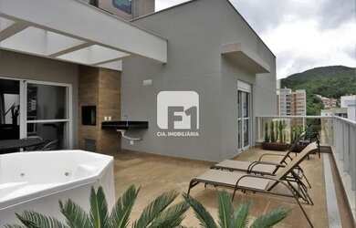 Imagem: O apartamento na cobertura possui 3 Dormitórios, 3 Banheiros