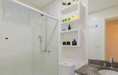 Imagem 11: Apartamento no bairro Boa Vista em Blumenau. A arquitetura é contemporânea e a localização