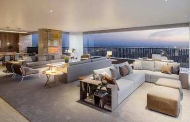 Imagem: O apartamento possui 5 Dormitórios, 5 Banheiros, 5 Vagas na