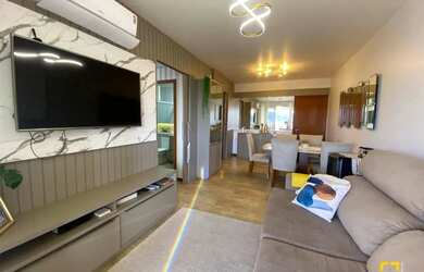 Imagem: O apartamento possui 3 Dormitórios, 2 Banheiros, 1 Vaga na