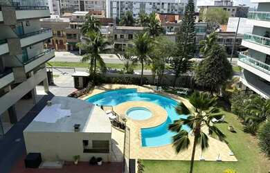 Imagem: O apartamento possui 1 Dormitório, 2 Banheiros, 1 Vaga na garagem