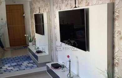 Imagem: O apartamento na cobertura possui 2 Dormitórios, 1 Banheiro