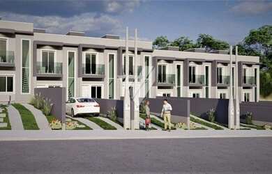 Imagem: A casa possui 2 Dormitórios, 2 Banheiros, 1 Vaga na garagem