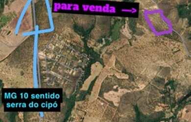Imagem 3: 40.000 mil metros de terra próximo a serra do cipó