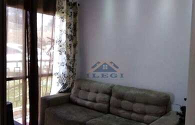 Imagem: O apartamento possui 2 Dormitórios, 2 Banheiros, 1 Vaga na