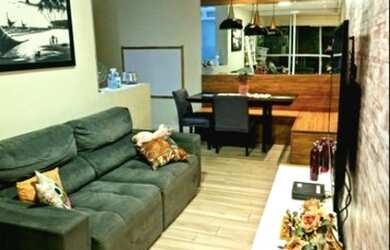 Imagem: O apartamento possui 2 Dormitórios, 2 Banheiros, 1 Vaga na