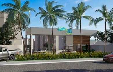 Imagem: O apartamento possui 1 Dormitório, 1 Banheiro, 1 Vaga na garagem