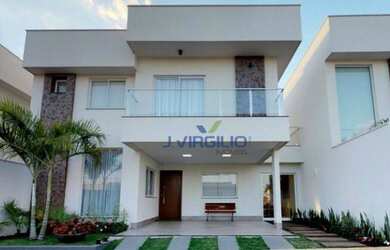 Imagem: A casa em condomínio possui 3 Dormitórios, 3 Banheiros, 2