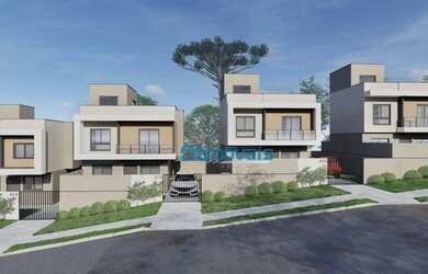 Imagem 6: Sobrado em condomínio com 3 dormitórios à venda, 109 m² por R$ 499.900 - Xaxim - Curitiba