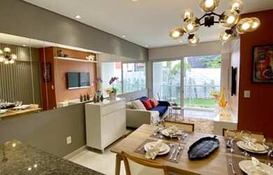 Imagem: O apartamento possui 3 Dormitórios, 2 Banheiros, 2 Vagas na