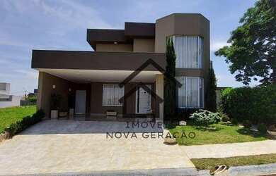 Imagem: A casa em condomínio possui 5 Dormitórios, 5 Banheiros, 4