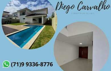 Imagem: A casa em condomínio possui 4 Dormitórios, 5 Banheiros, 1