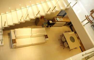 Imagem: A casa em condomínio possui 3 Dormitórios, 4 Banheiros, 4