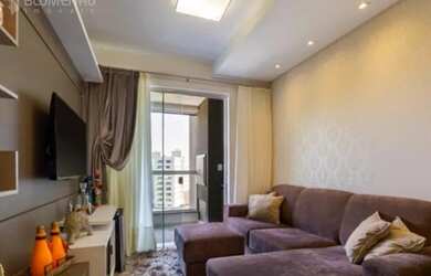 Imagem 3: Apartamento no bairro Boa Vista em Blumenau. A arquitetura é contemporânea e a localização