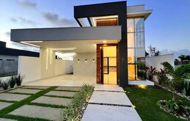 Imagem: A casa em condomínio possui 3 Dormitórios, 2 Banheiros, 2