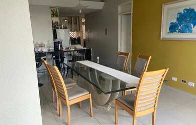 Imagem: O apartamento na cobertura possui 4 Dormitórios, 4 Banheiros