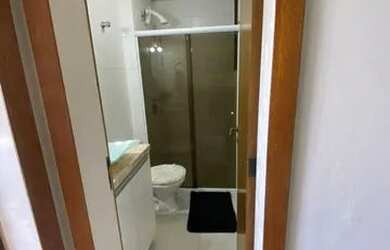 Imagem: A kitnet possui 1 Dormitório, 1 Banheiro, 1 Vaga na garagem