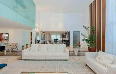 Imagem: A casa em condomínio possui 5 Dormitórios, 5 Banheiros, 4