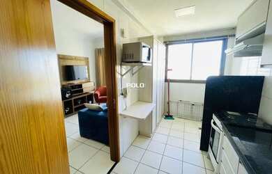 Imagem 6: Apartamento mobiliado para alugar no Edifício Residencial Borges Landeiro...