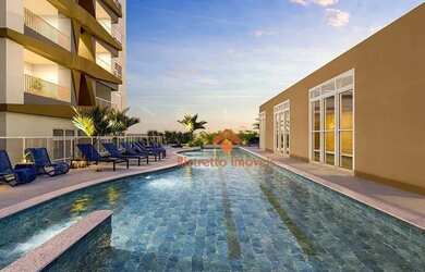 Imagem: O apartamento possui 3 Dormitórios, 2 Banheiros, 2 Vagas na