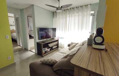 Imagem: O apartamento possui 2 Dormitórios, 2 Banheiros, 2 Vagas na