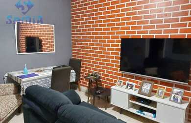 Imagem: A casa em condomínio possui 2 Dormitórios, 2 Banheiros, 2